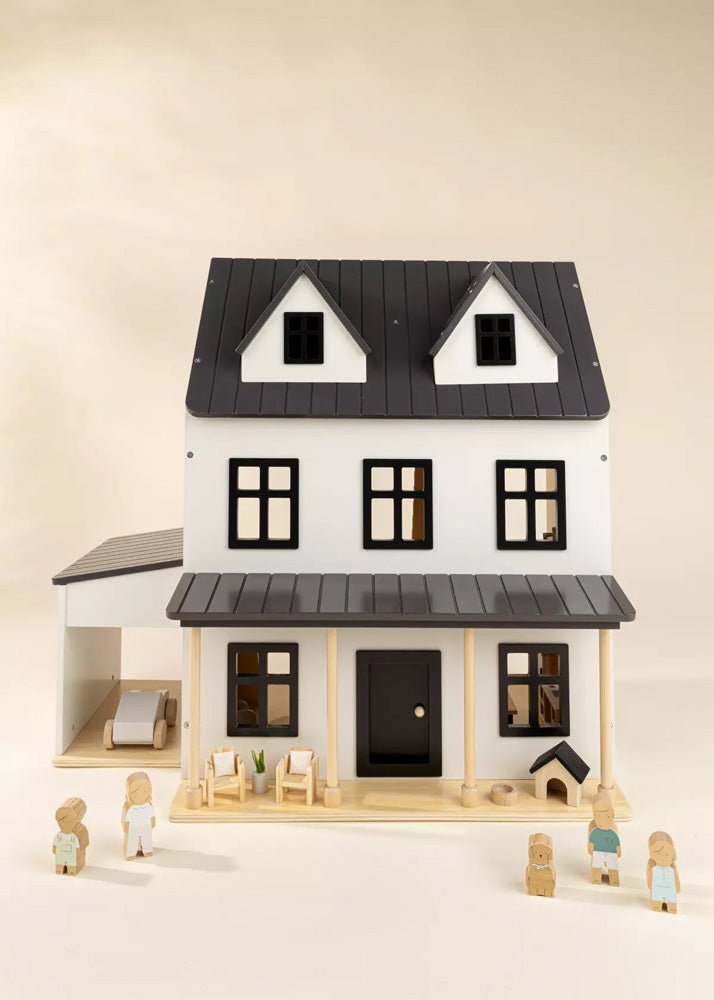 Coco Village Set of 5 Family Wooden Dollhouse characters Soap - Image 4