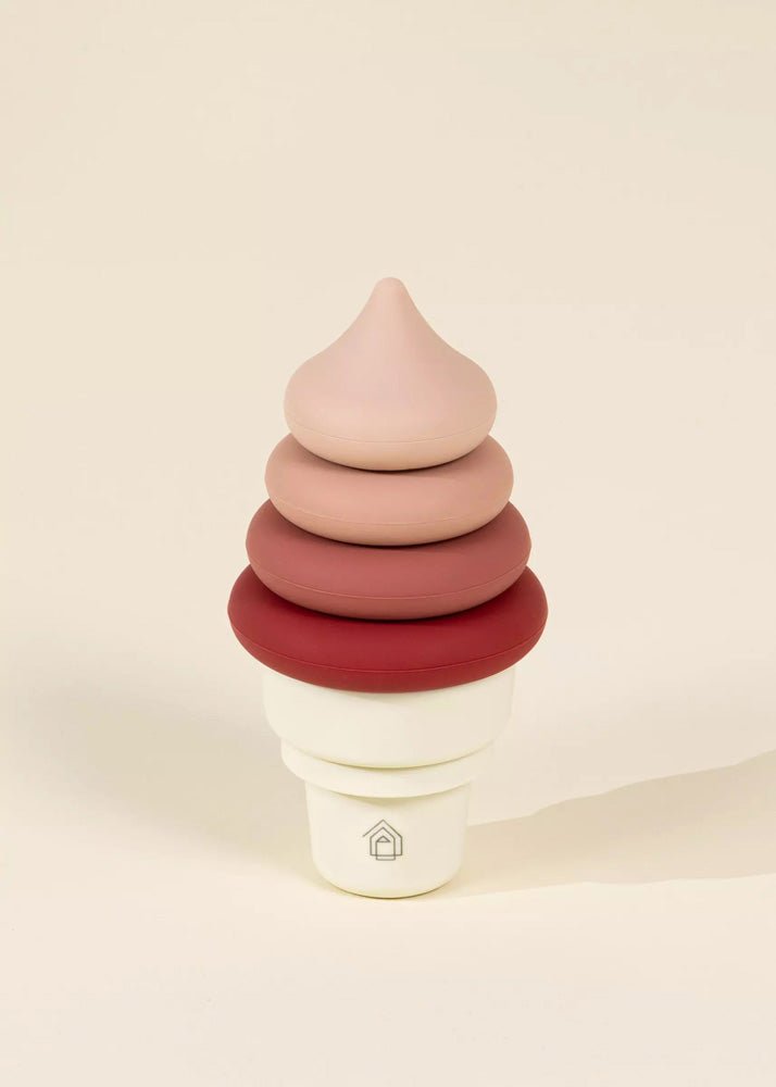 Coco Village 3 Sets of Silicone Stackable IceCream Cones 18 pcs Cream - Image 6