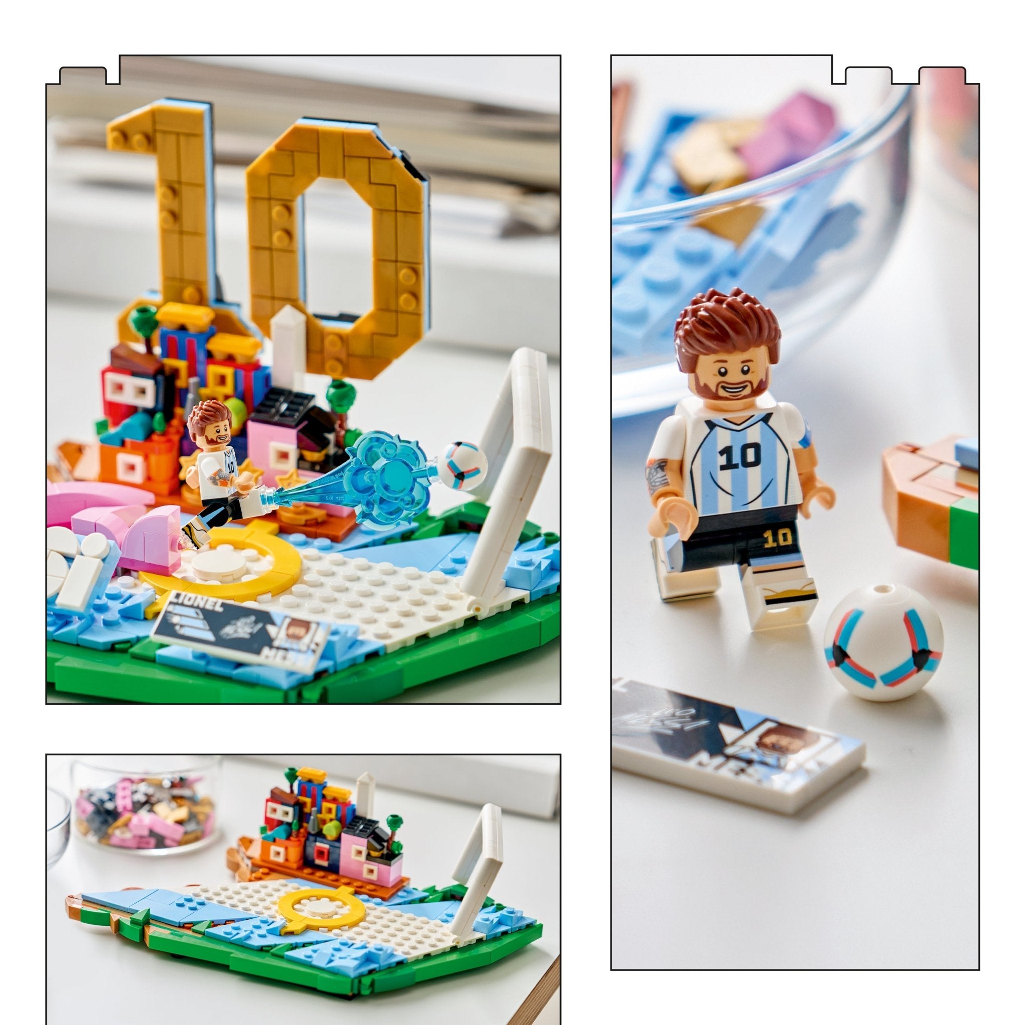 LEGO® Editions Lionel Messi – Soccer Highlights 43011 Toy - Image 3