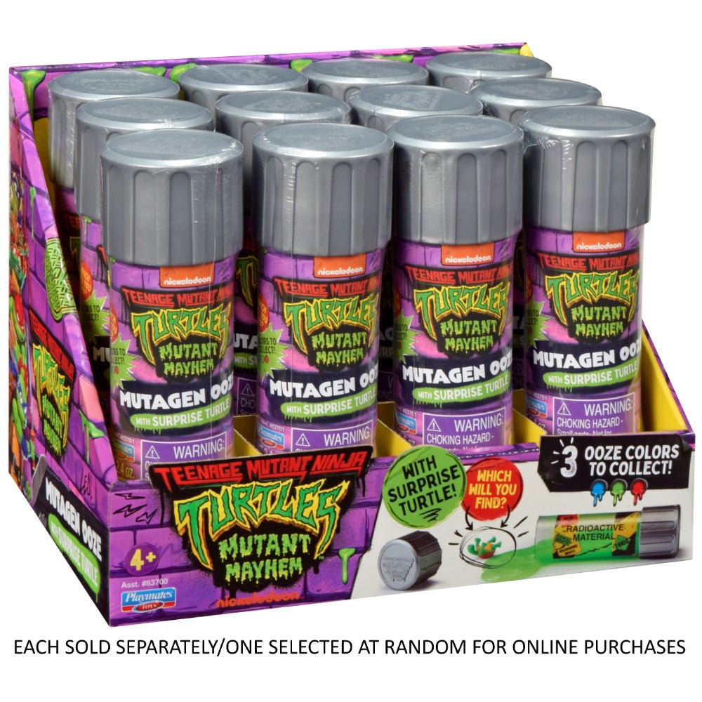 Teenage Mutant Ninja Turtles Movie Basic Ooze Cannister Assorted A Toy
