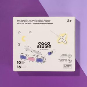 Coco Village 10 Colors Sand Art Set–Summer Night in the Forest Bottle