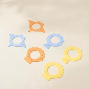 Coco Village Set of 6 Silicone Diving Rings Pool Toys - Ocean Soap