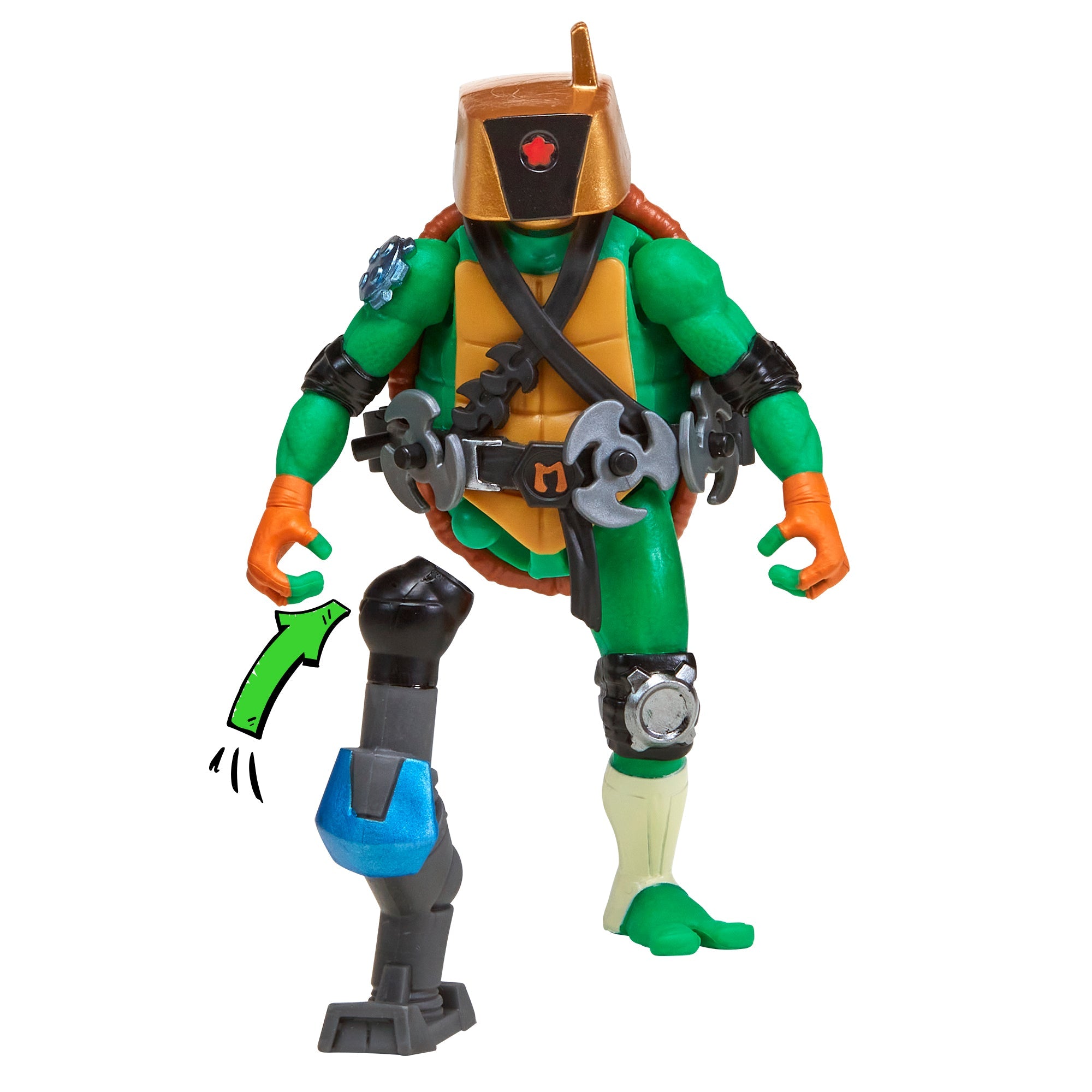 Teenage Mutant Ninja Turtles TV Mix N Match - Michelangelo Toy - Image 3