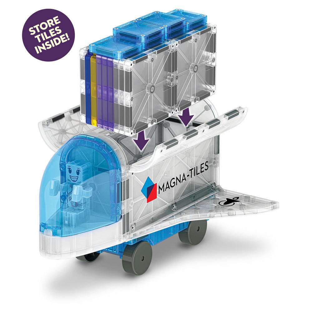 MAGNA-TILES® Space 32-Piece Construction Set Capsule - Image 4