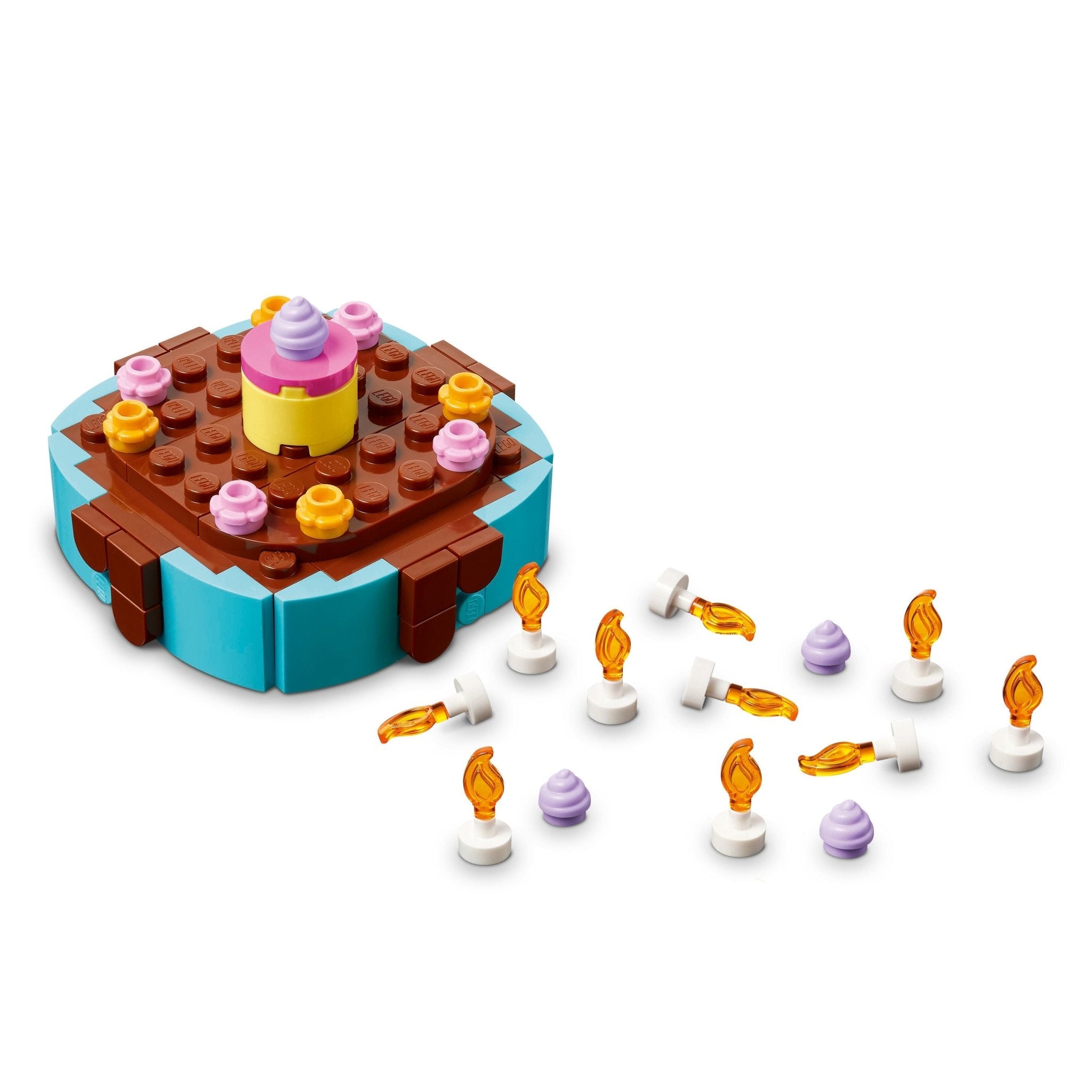 LEGO® Birthday Party Cake Craft for Kids 40815 Toy - Image 6