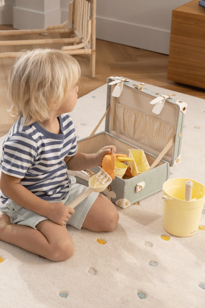 Coco Village Vegan Leather Play Suitcase Ocean Toy - Image 2