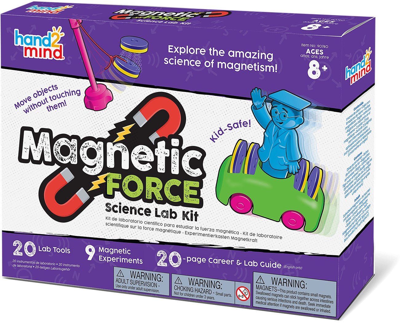 Hand2Mind Magnetic Force Science Lab Kit