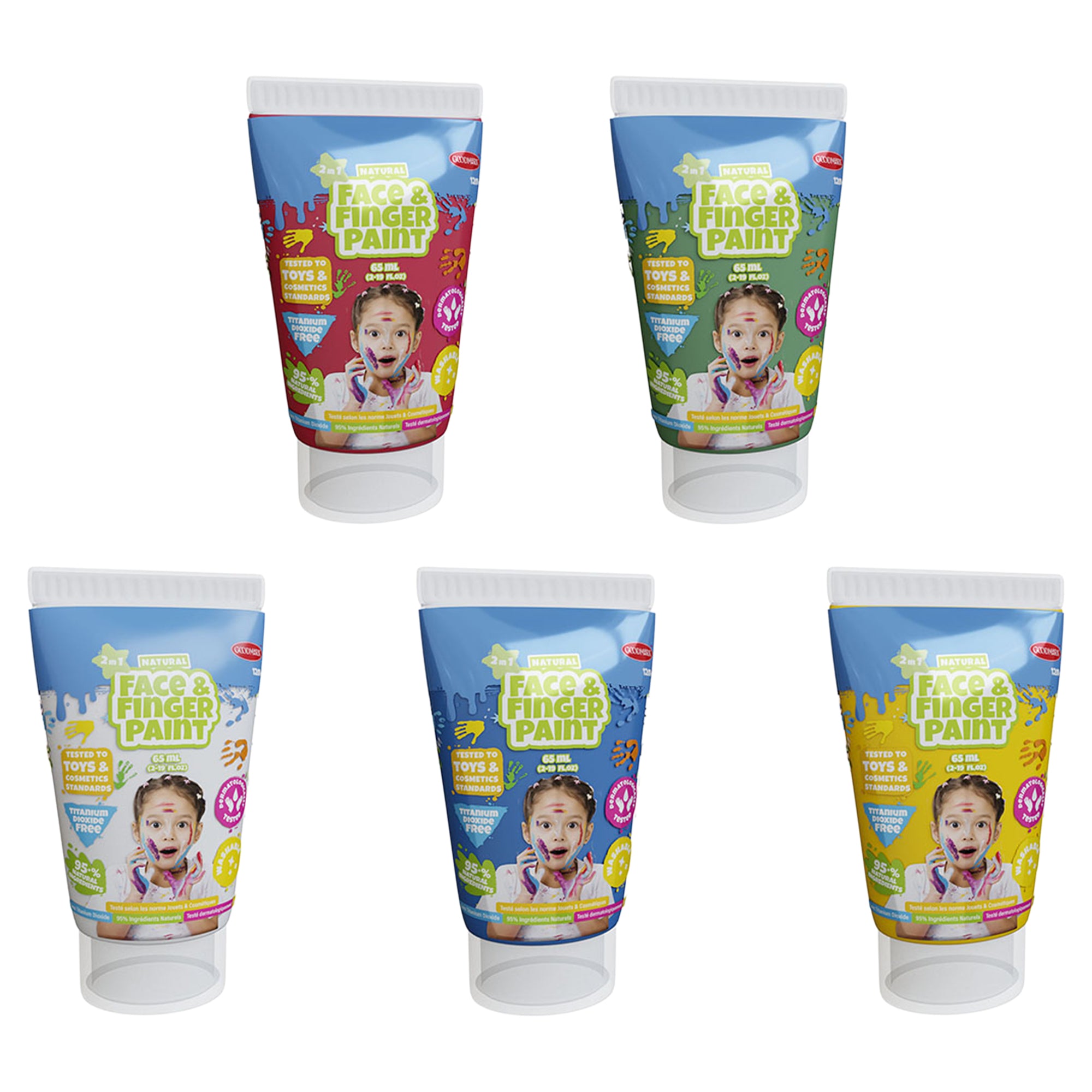 Natural Face & Fingerpaint - All in One Set Soap - Image 10
