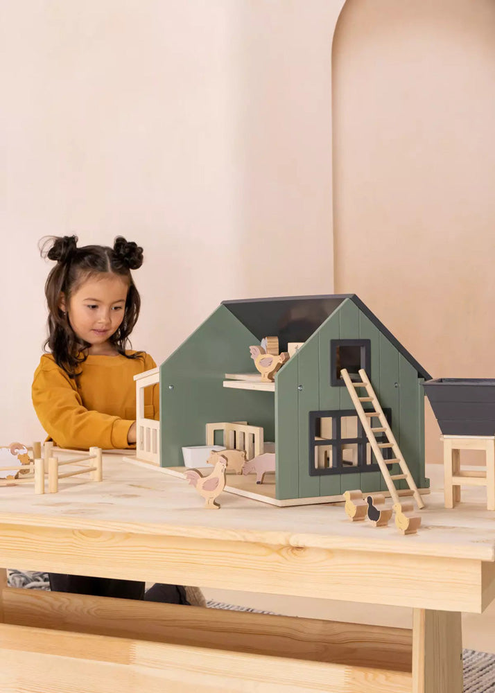 Coco Village Wooden Farm & Accessories Set Toy - Image 2