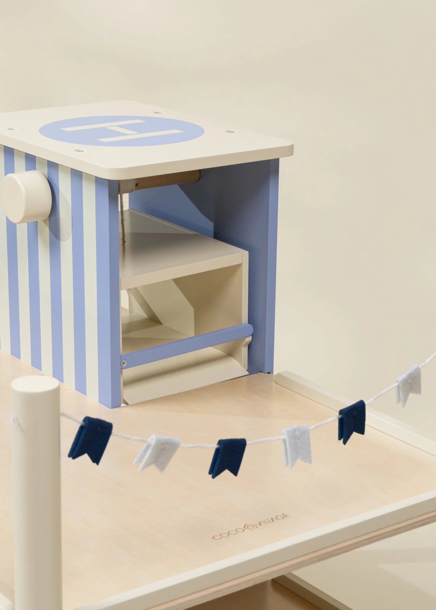 Coco Village Oversized Wooden Parking Garage Playset Toy - Image 5