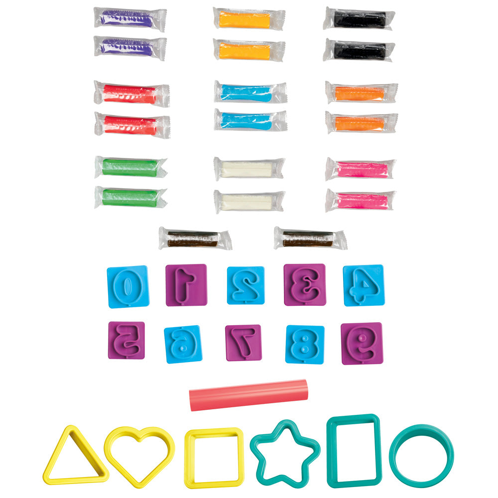 Play-Doh Numbers and Shapes Playset Toy - Image 7