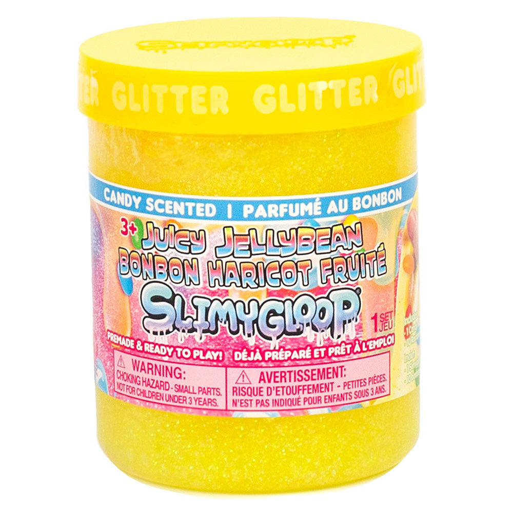 Slimygloop Juicy Jelly Bean Glitter Slime Jar - Image 5