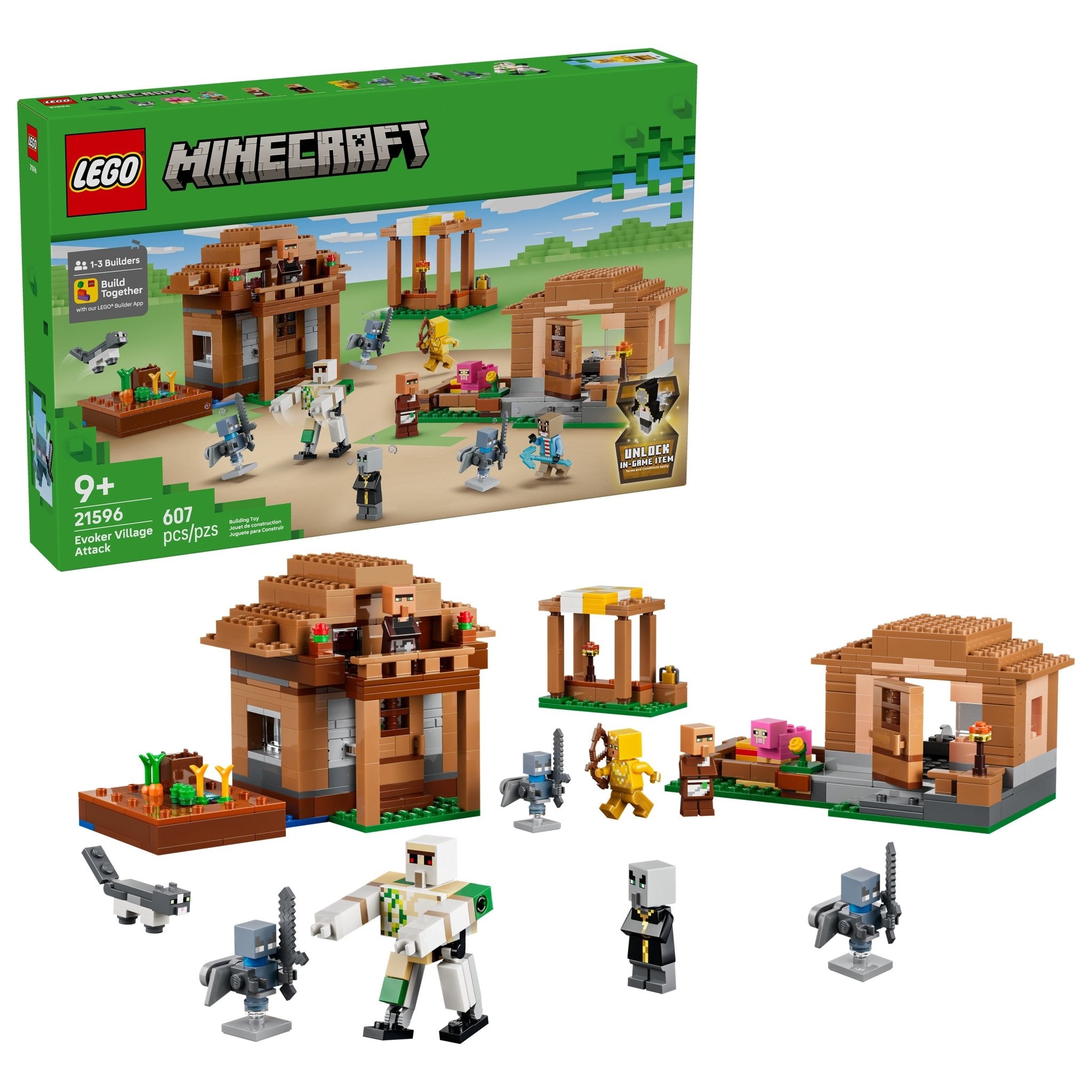 LEGO® Minecraft Evoker Village Attack 21596 Toy