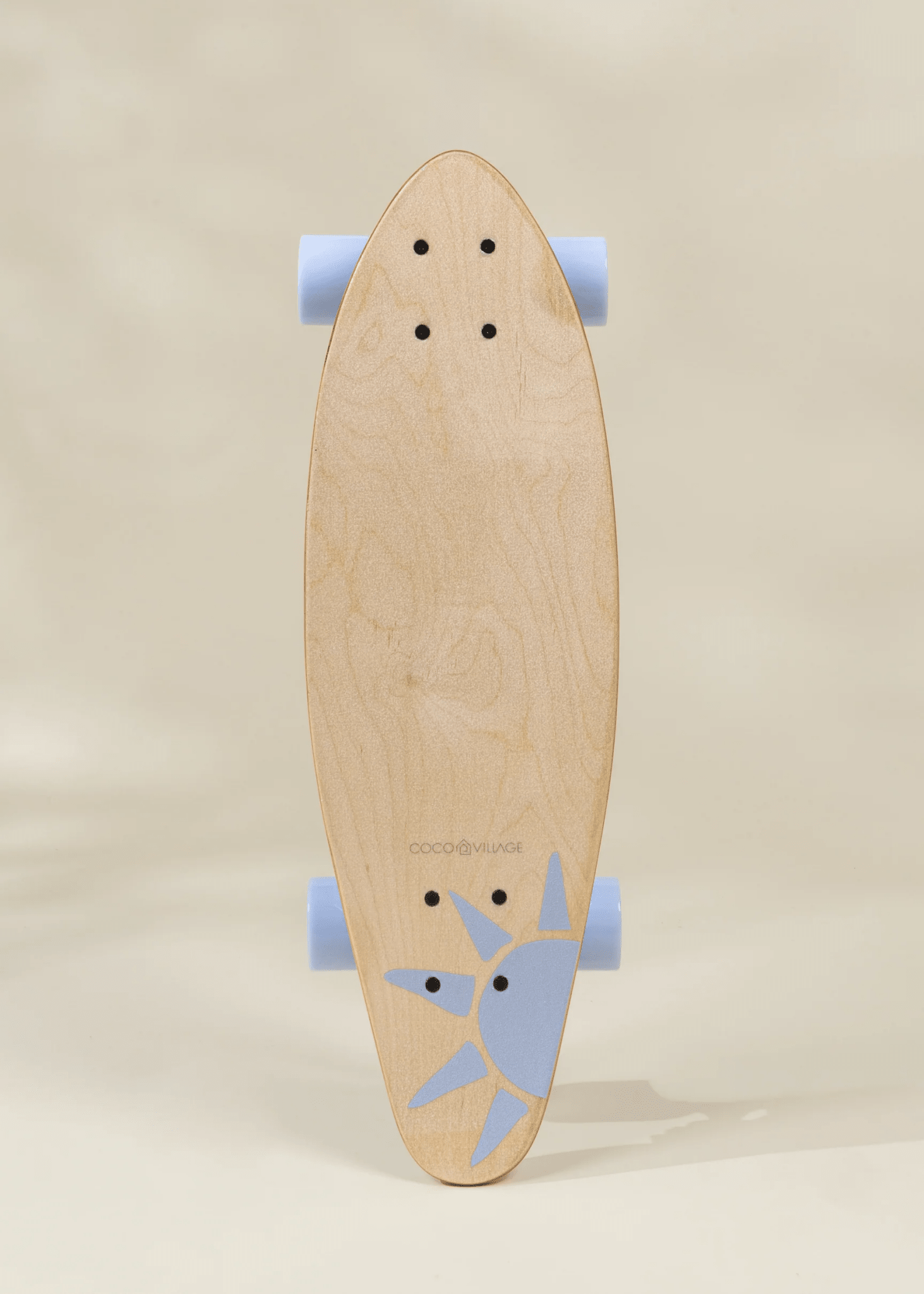 Coco Village Kids’ Wooden Pintail Cruiser Skateboard – Venice Toy - Image 2