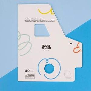 Coco Village Car Shaped Kids Sketchbook (40 pages) Toy