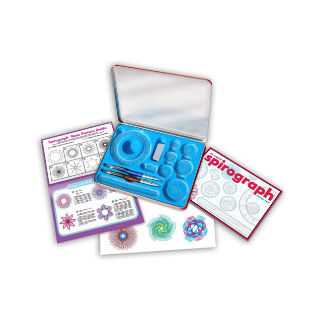 Spirograph Design Set Tin Rack