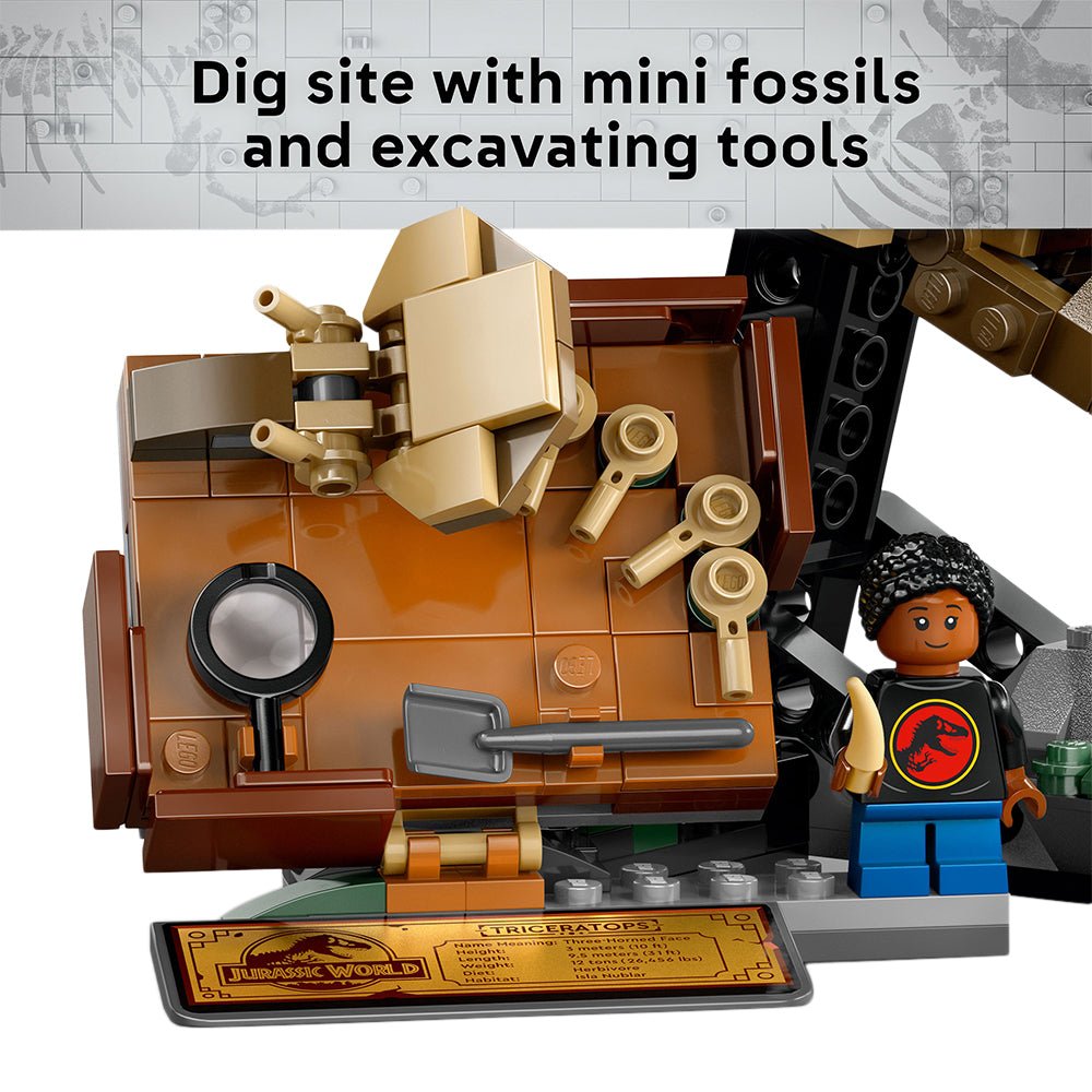 LEGO® Jurassic World Dinosaur Fossils: Triceratops Skull Plate - Image 4