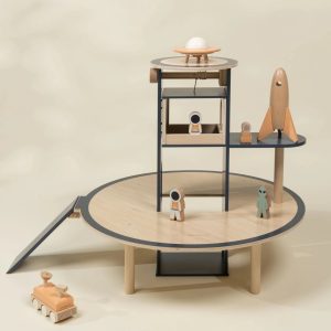 Coco Village Oversized Wooden Space Station Playset Toy