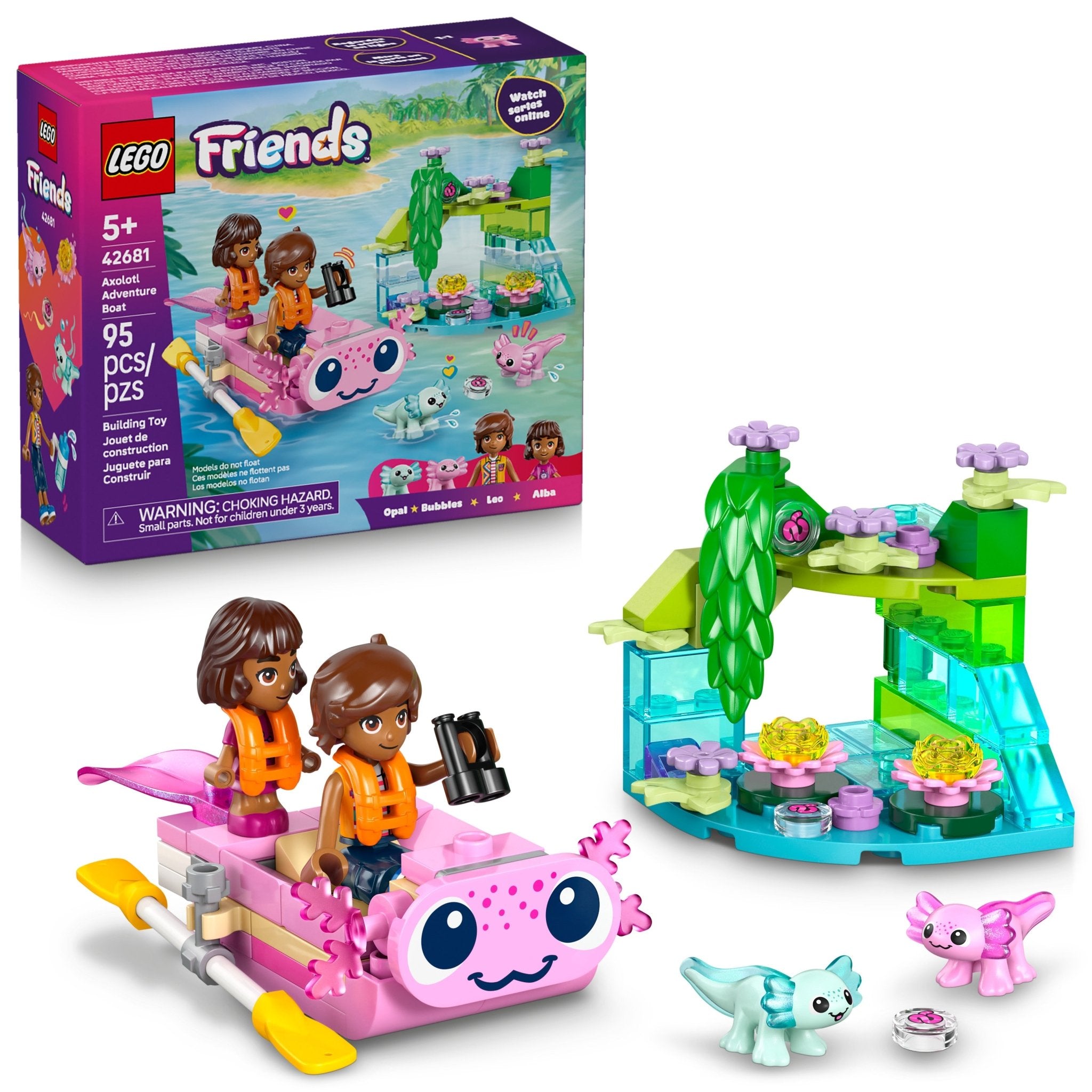 LEGO® Friends LEGO® Axolotl Adventure Boat 42681 Toy