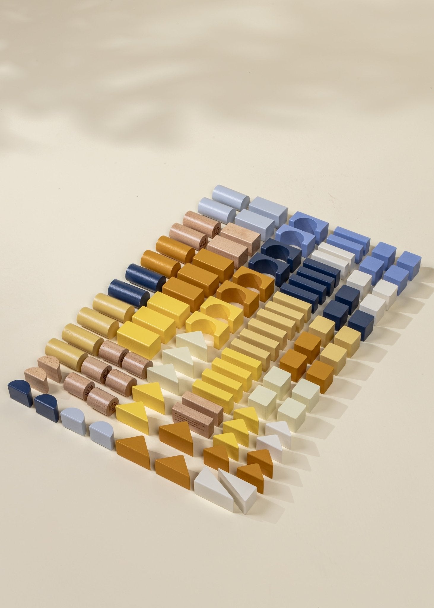 Coco Village Wooden Construction Blocks Set - 100pcs Lid - Image 3