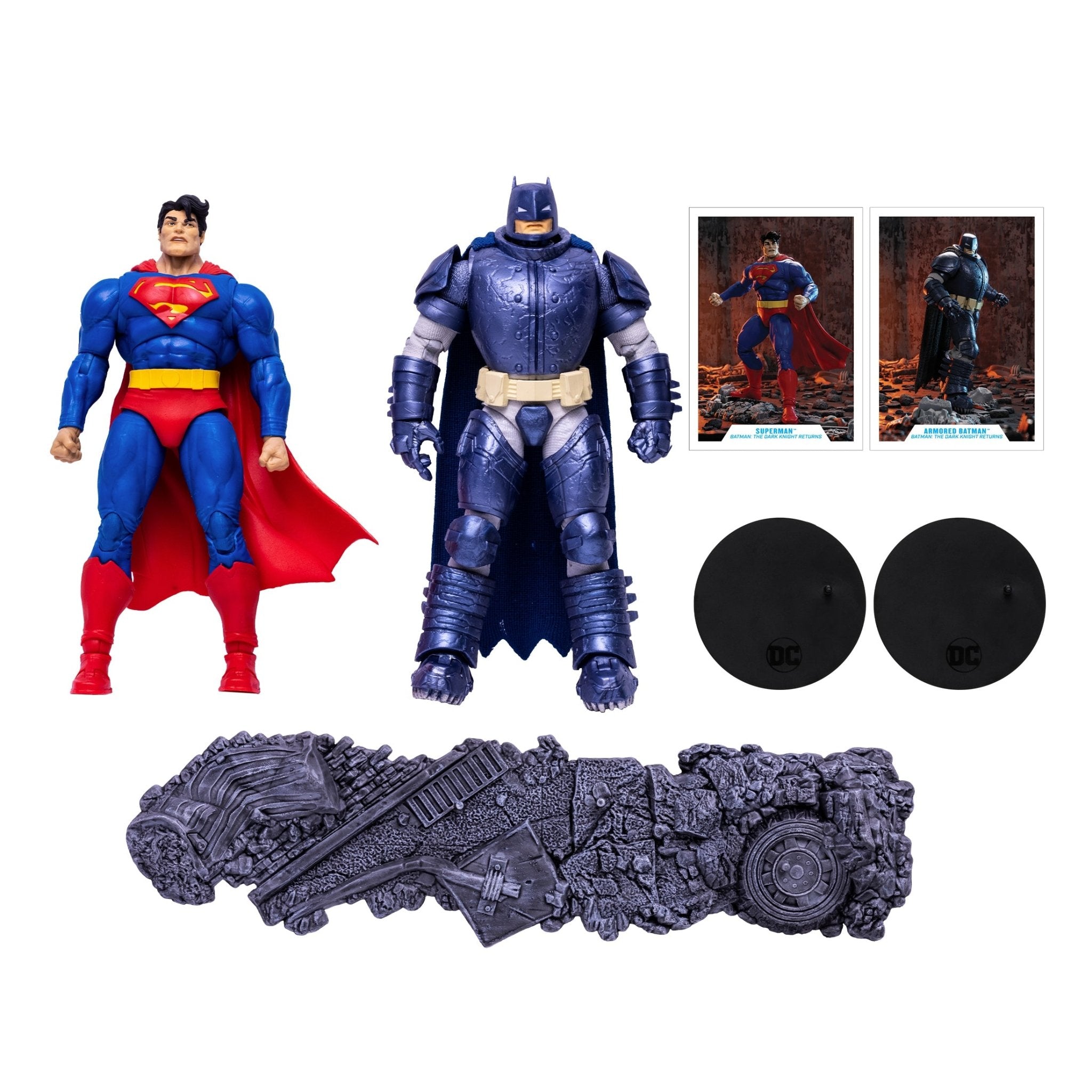 DC Collector Multipack - Superman vs Batman (The Dark Knight Returns) Toy - Image 2