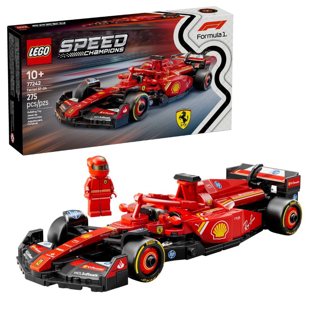 LEGO® Speed Champions Ferrari SF24 F1 Race Car77242 Toy
