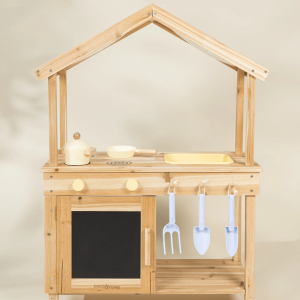 Coco Village Wooden Outdoor Play Kitchen Pan