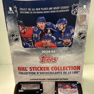 2024-25 Topps NHL Stickers Collector Album Cup