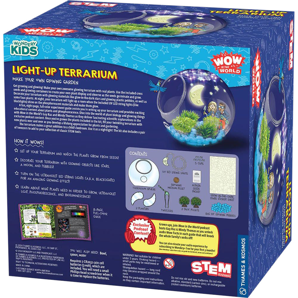 Thames & Kosmos WOW in the World Light-Up Terrarium Container - Image 7