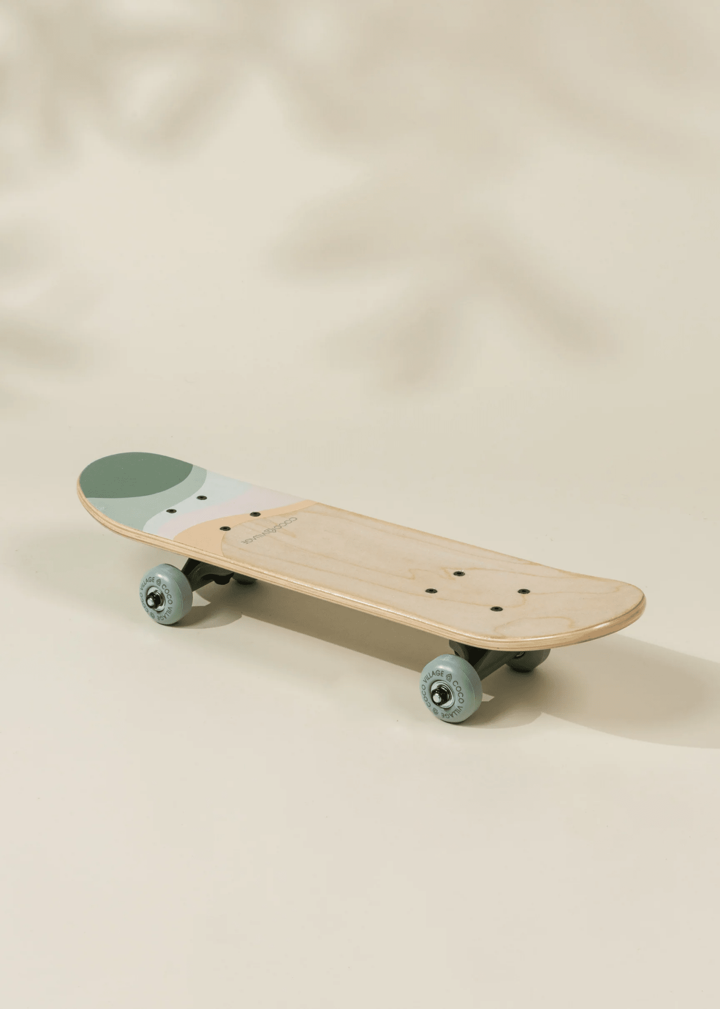 Coco Village Kids’ Wooden Classic Skateboard – Rolling Frogs Toy
