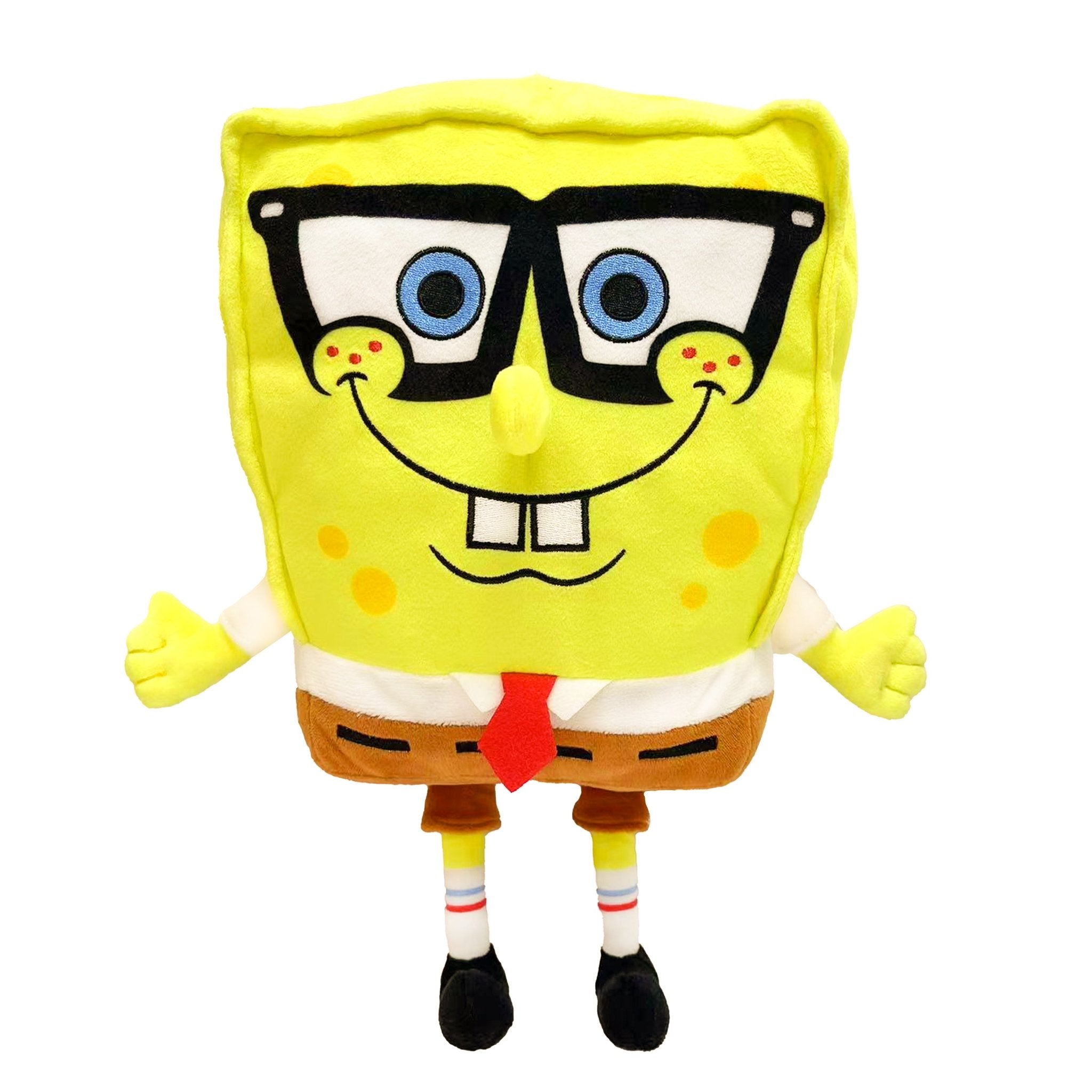Sponge Bob Glasses Medium Plush Toy