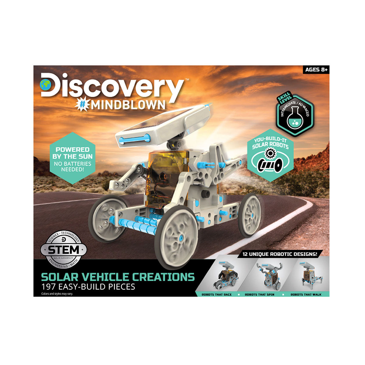 Discovery Toy Solar Vehicle Construction Set 197 pcs Plate - Image 2