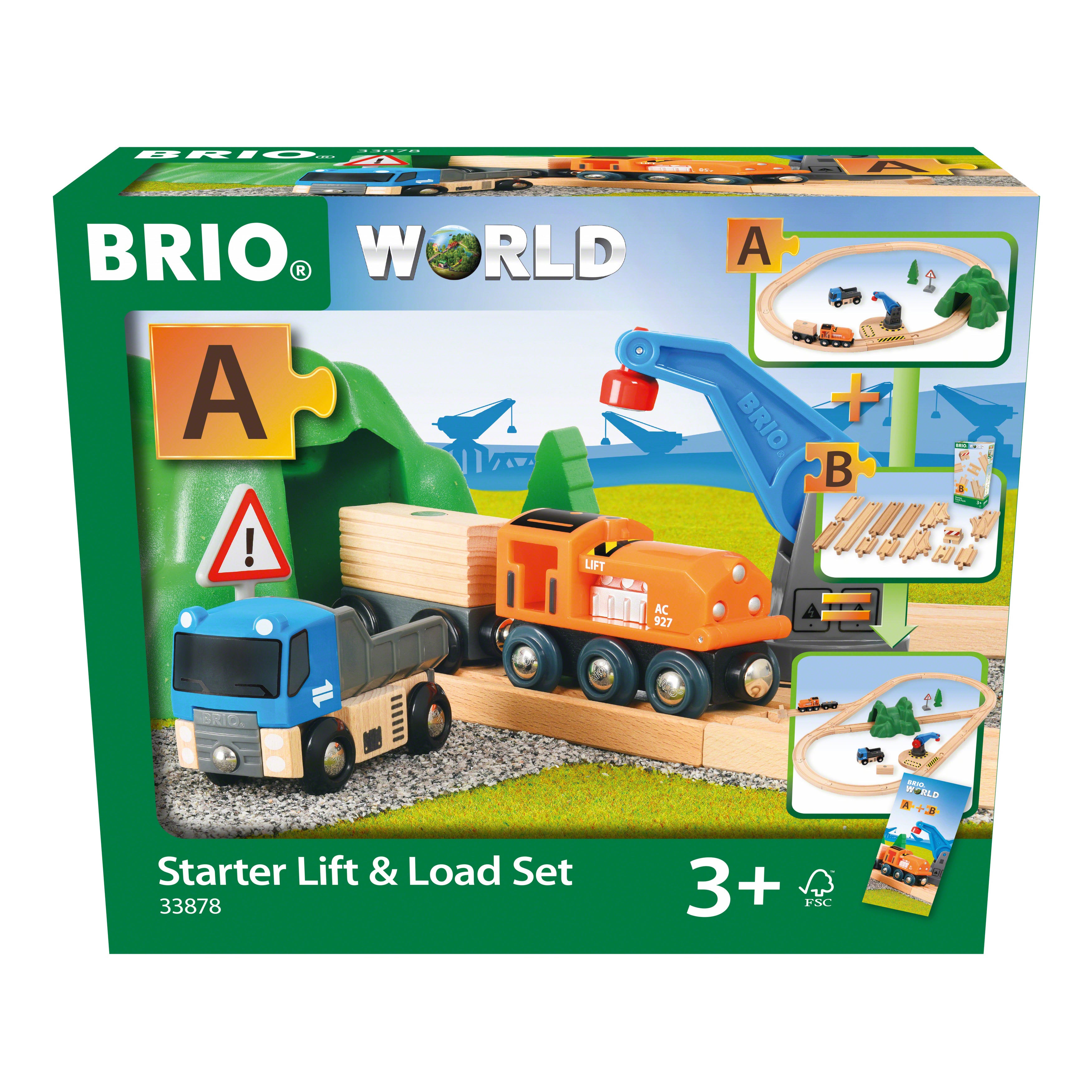 Brio Starter Lift & Load Set Toy