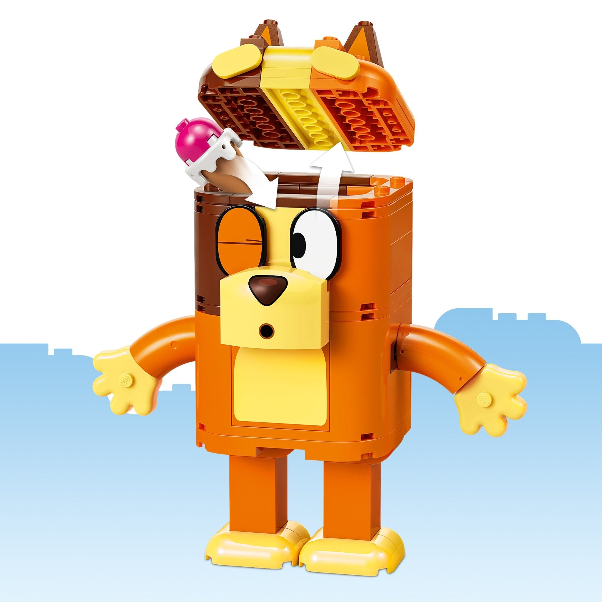 LEGO® Bluey Brick-Built Bluey Family 11217 Toy - Image 4