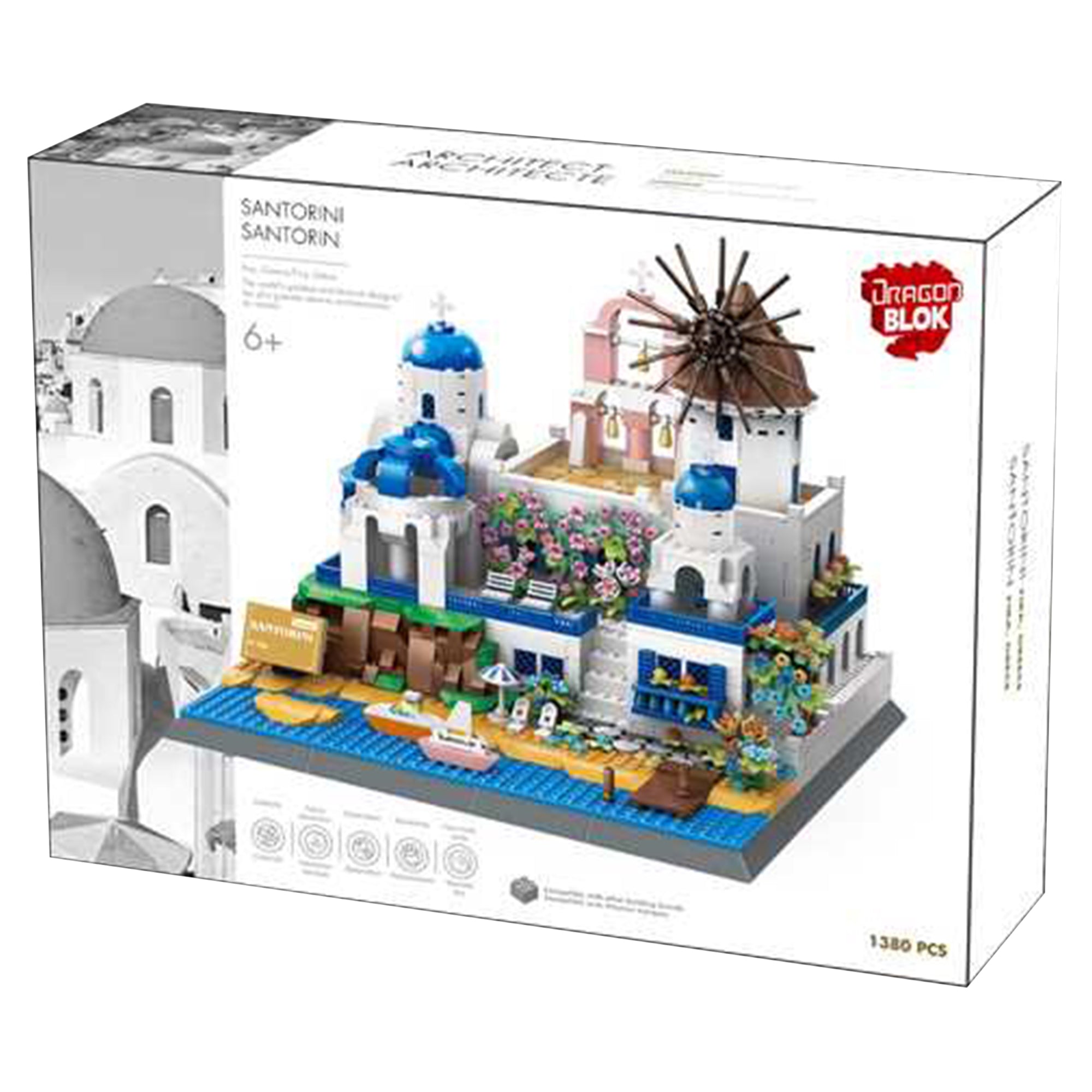 Dragon Blok Santorini-Fira Toy