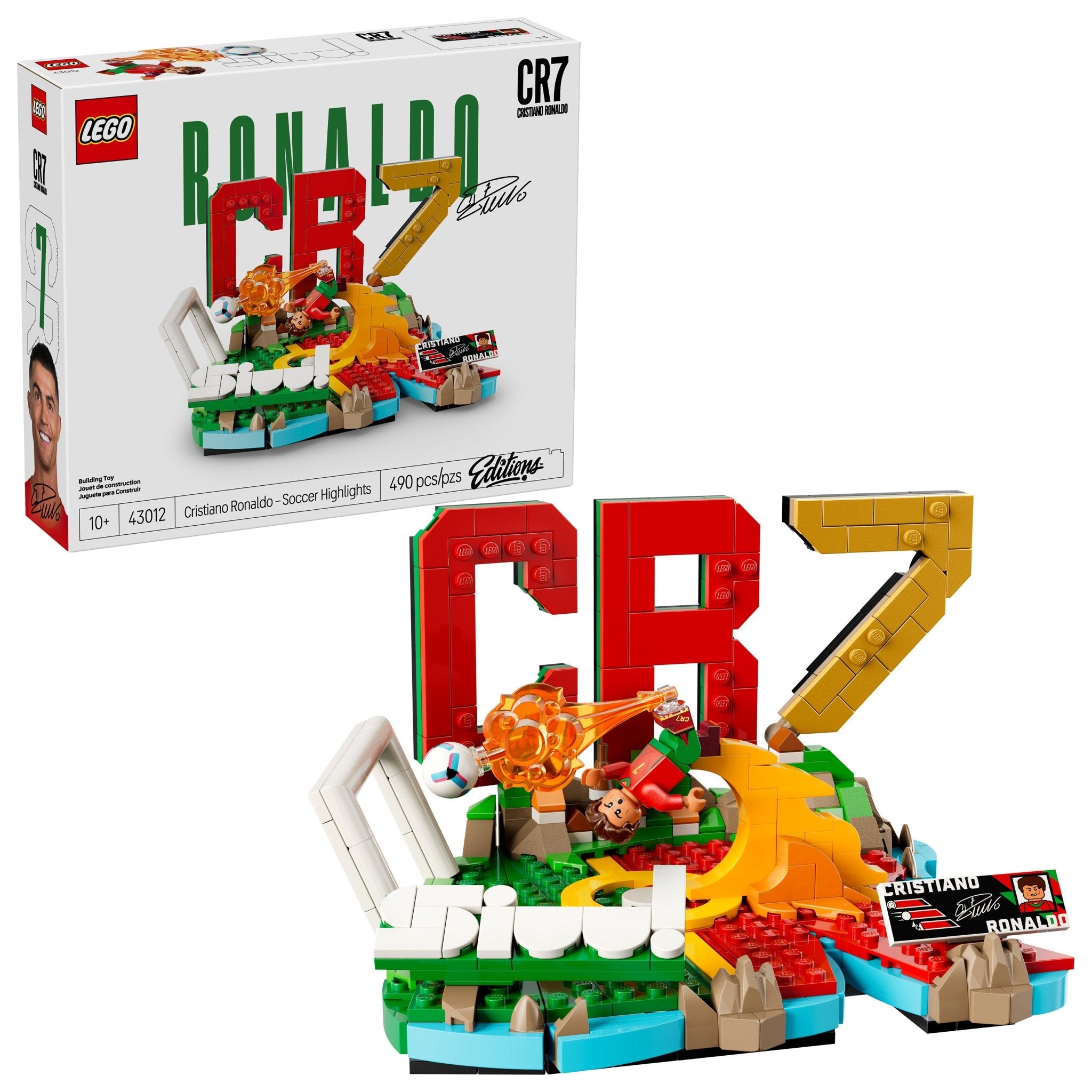 LEGO® Editions Cristiano Ronaldo – Soccer Highlights 43012 Toy
