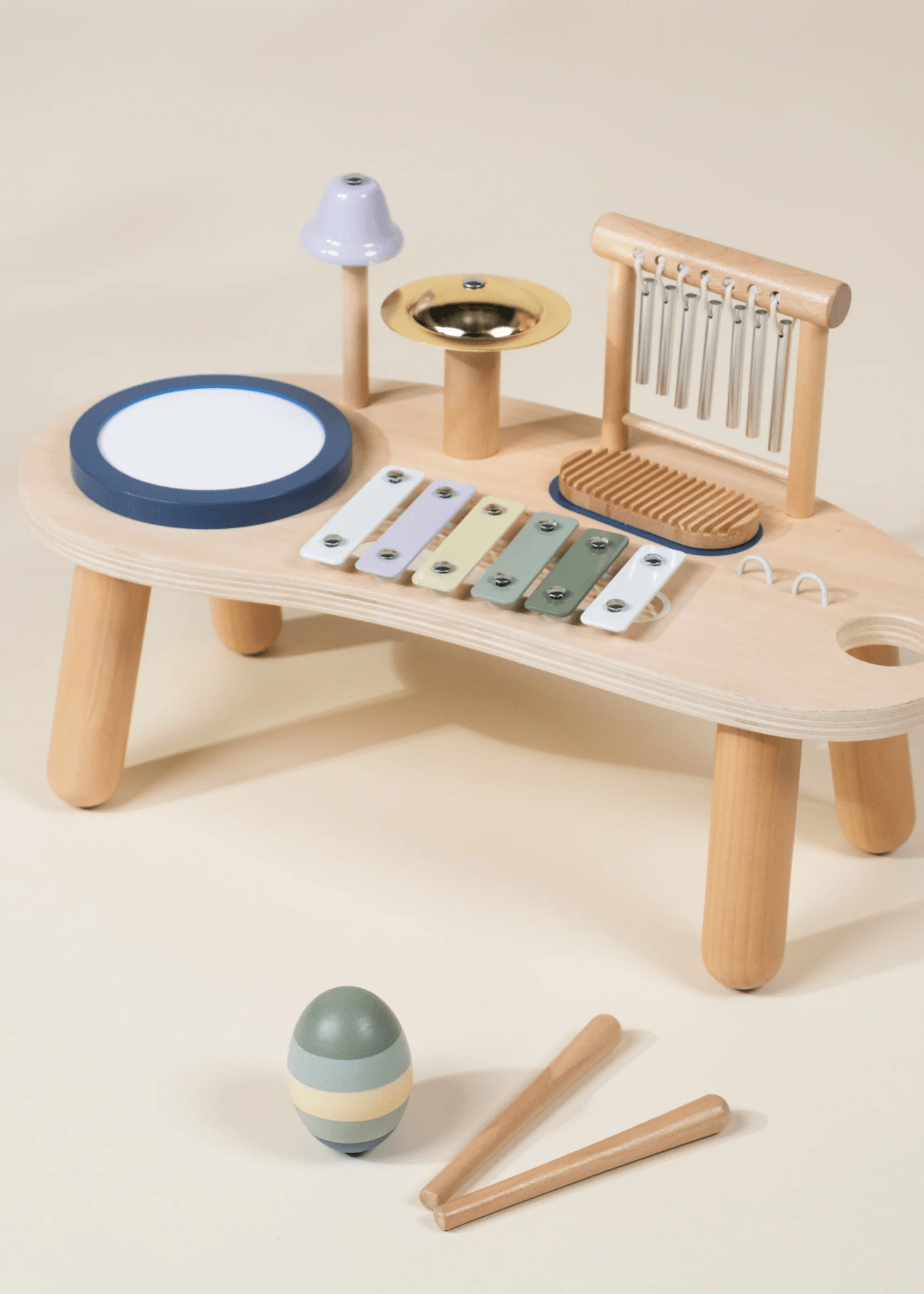 Coco Village Wooden Play Musical Station Toy - Image 3