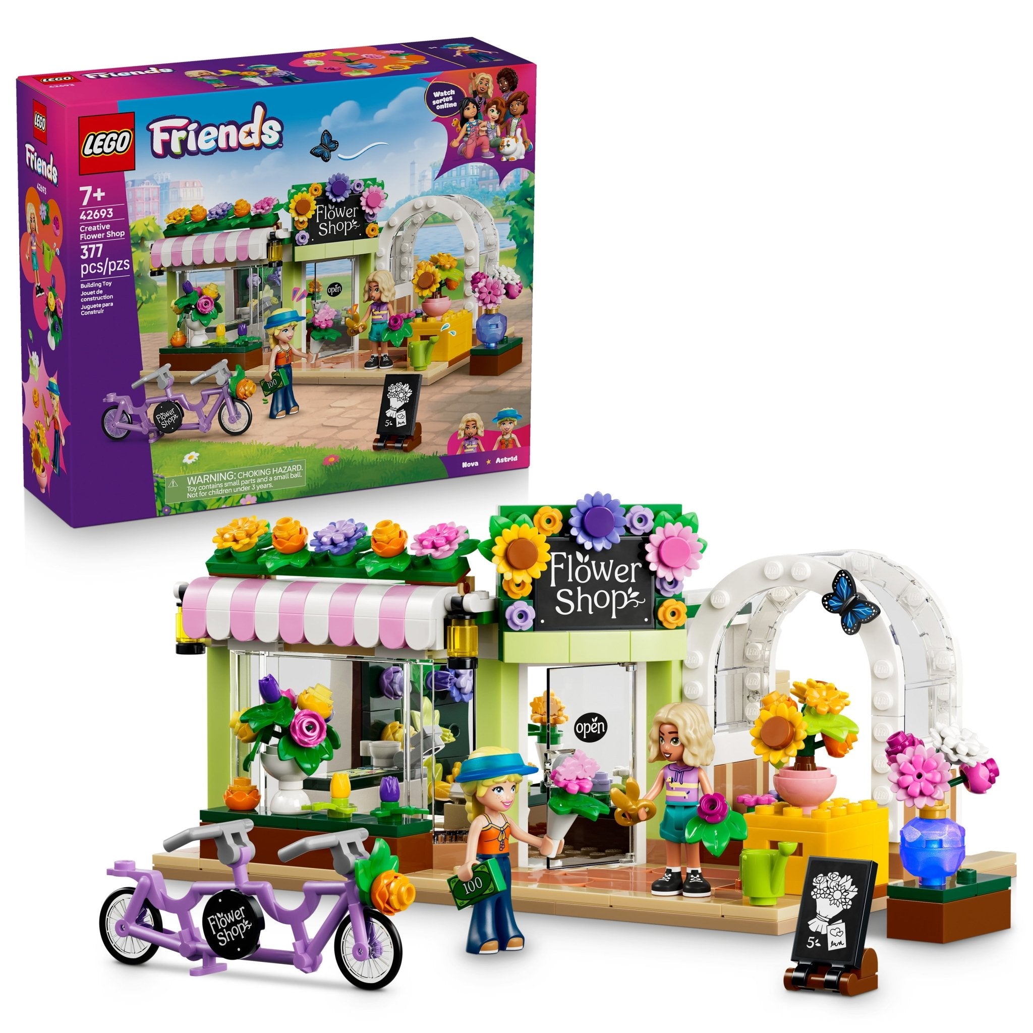 LEGO® Friends Creative Flower Shop Playset 42693 Toy