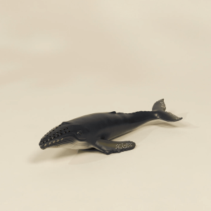 Coco Village Large Sea Life Animal Play Figurine–Humpback Whale Soap