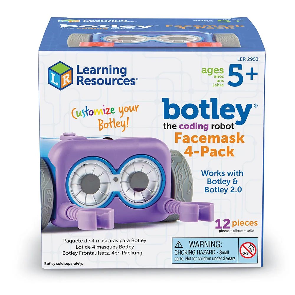 Botley® The Coding Robot Facemask 4-Pack Mask