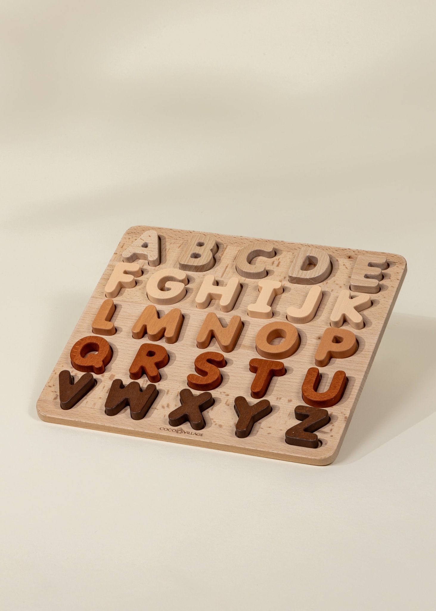 Coco Village Wooden Alphabet Set Puzzle - Image 3