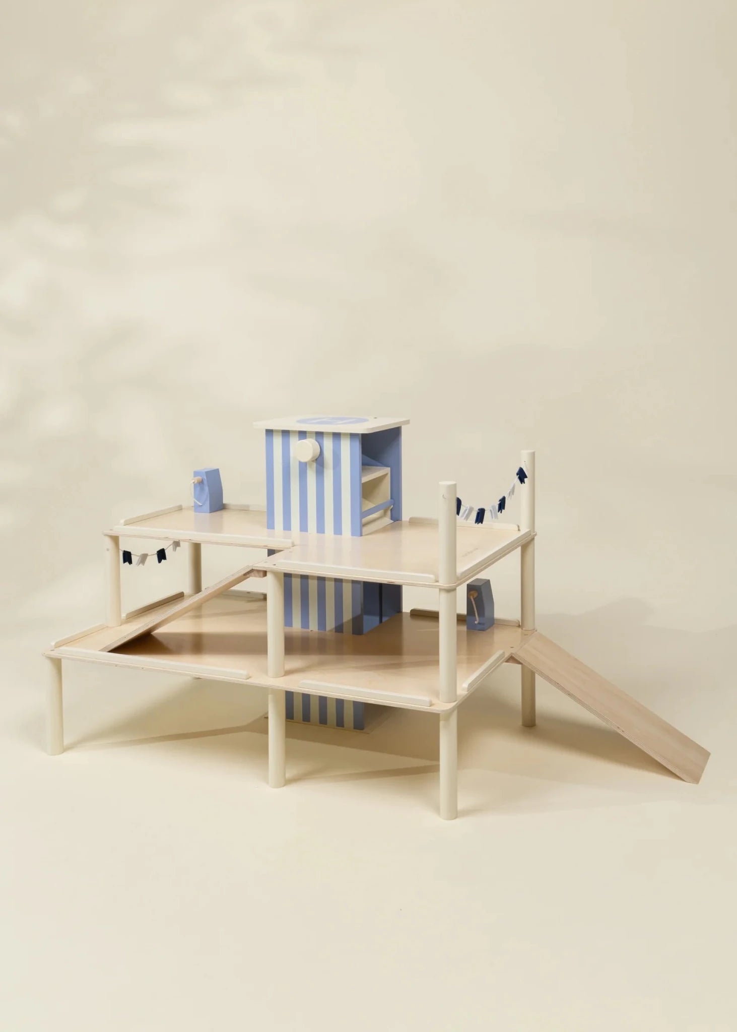 Coco Village Oversized Wooden Parking Garage Playset Toy - Image 3