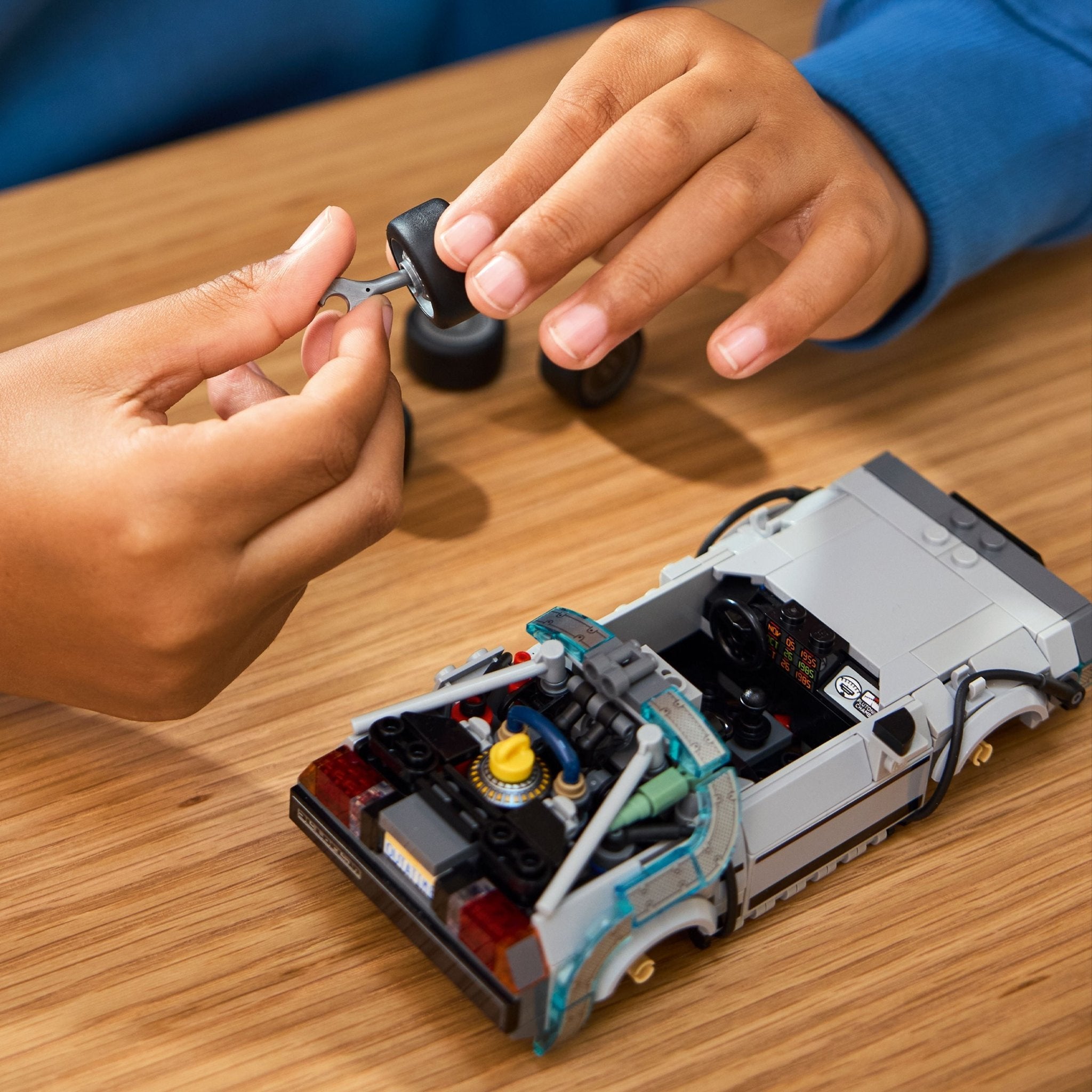 LEGO® Speed Champions LEGO® Time Machine from Back to the Future 77256 Toy - Image 3