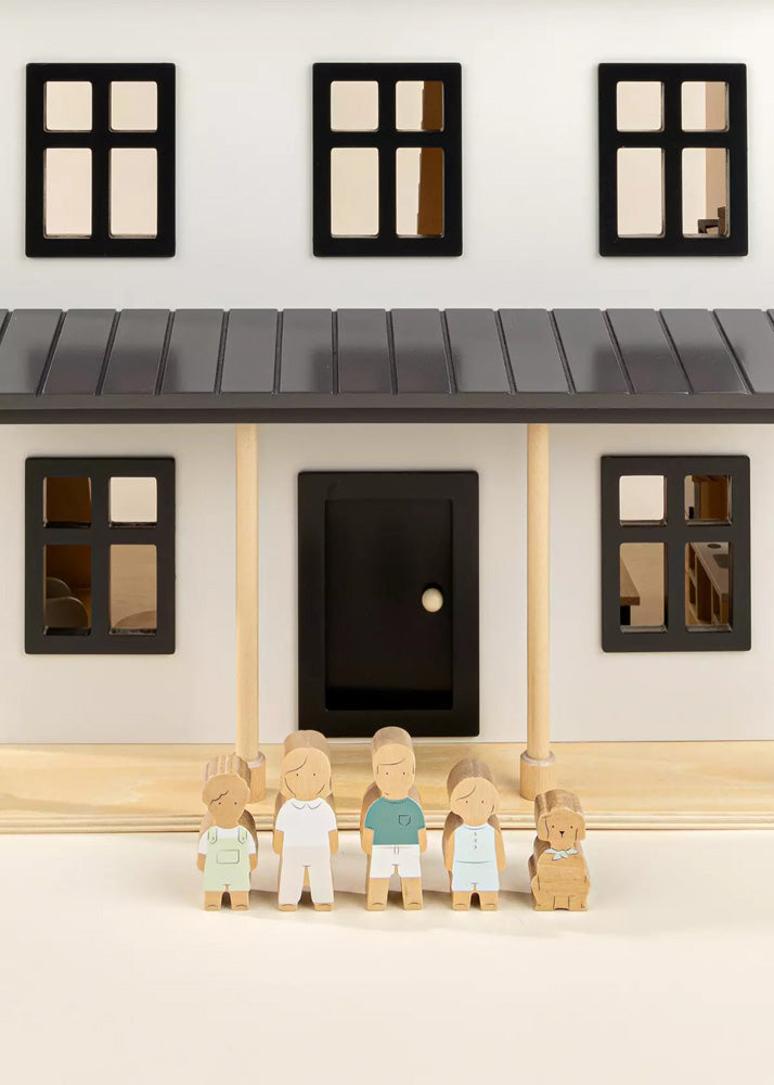 Coco Village Set of 5 Family Wooden Dollhouse characters Soap - Image 22