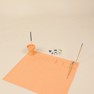 Coco Village Art Painting Silicone Placemat - Grapefruit Cup