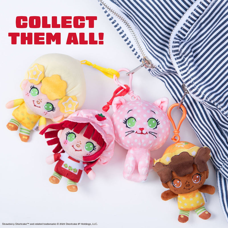 Strawberry Shortcake - Plush Backpack Clips - Orange Blossom Toy - Image 3