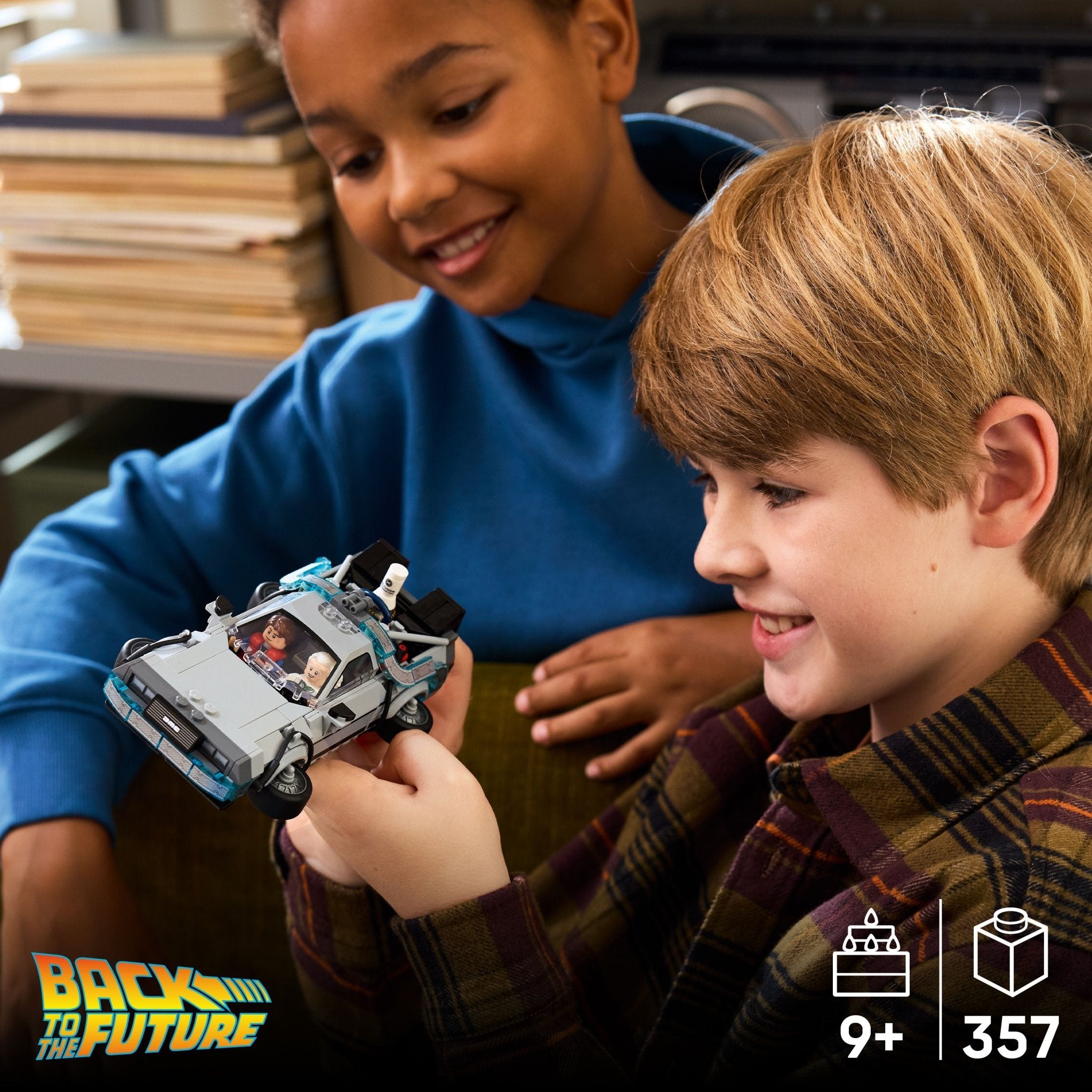 LEGO® Speed Champions LEGO® Time Machine from Back to the Future 77256 Toy - Image 2