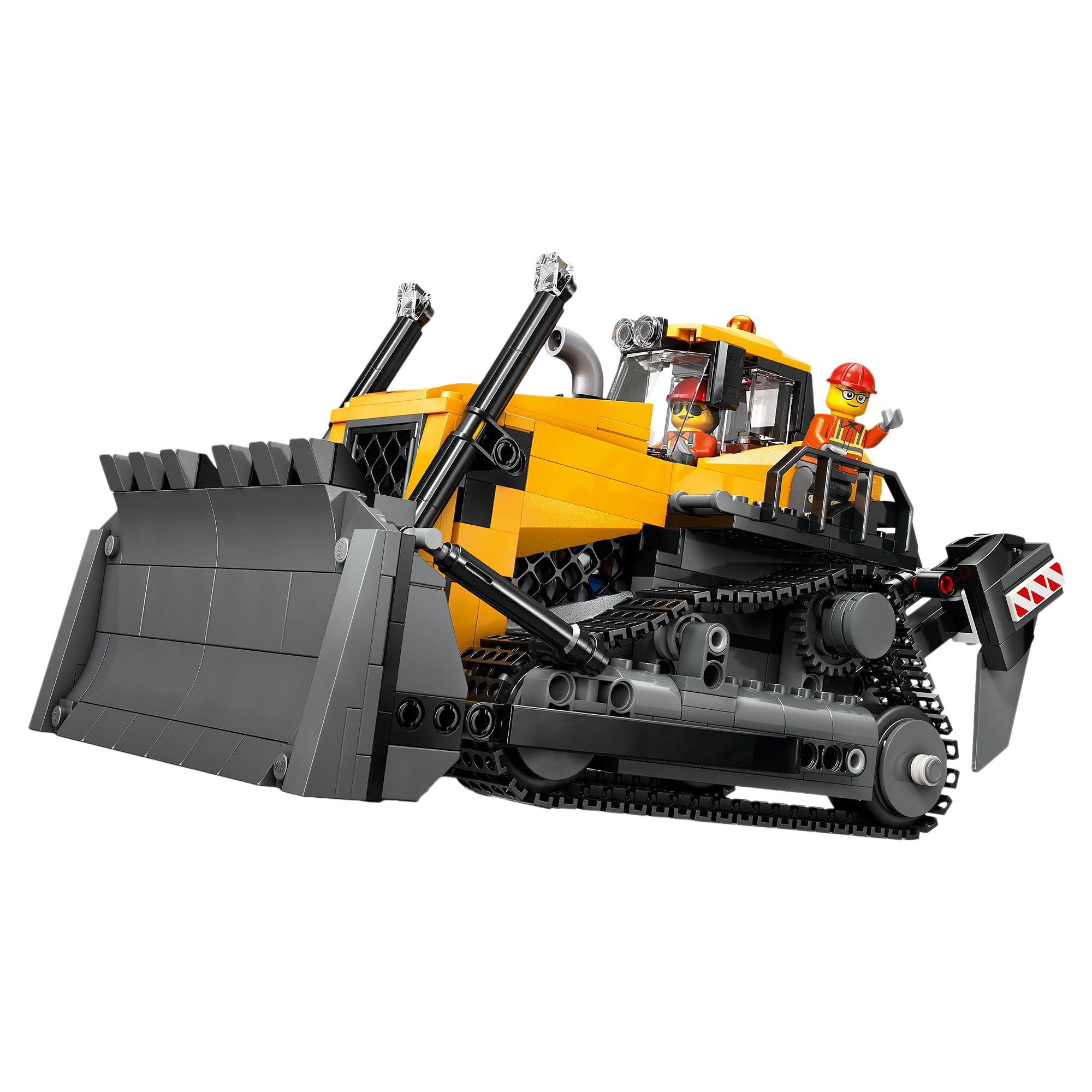LEGO® City Yellow Bulldozer 60466 Toy - Image 3