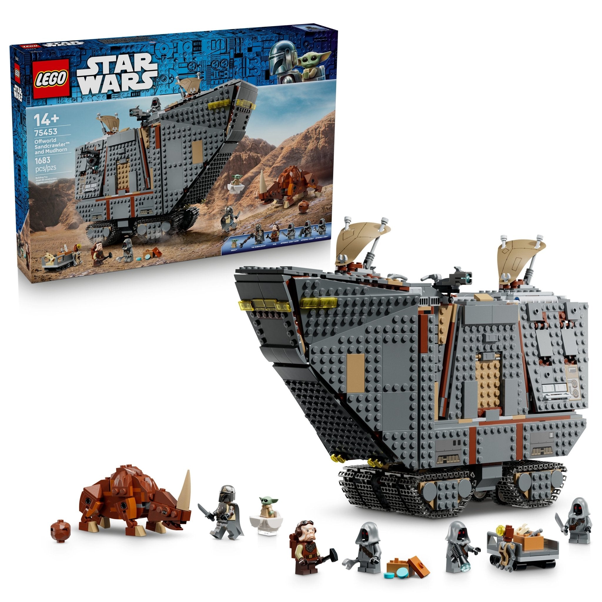 LEGO® Star Wars Offworld Sandcrawler and Mudhorn 75453 Toy
