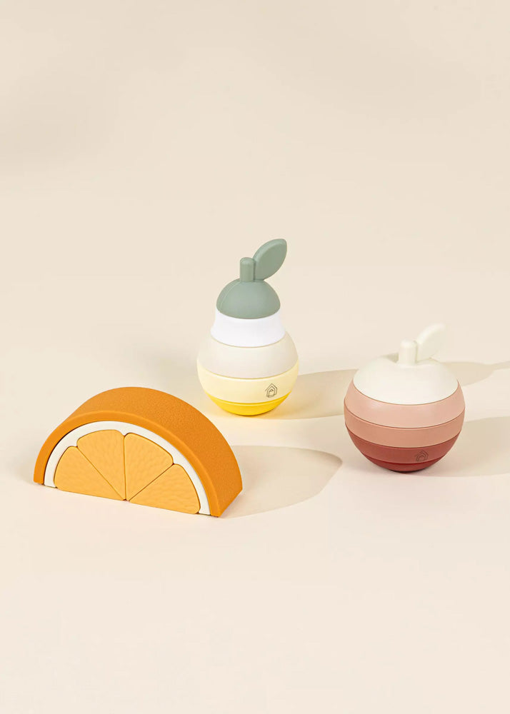 Coco Village 3 Sets of Silicone Stackable Fruits (16 pcs) Cup - Image 11